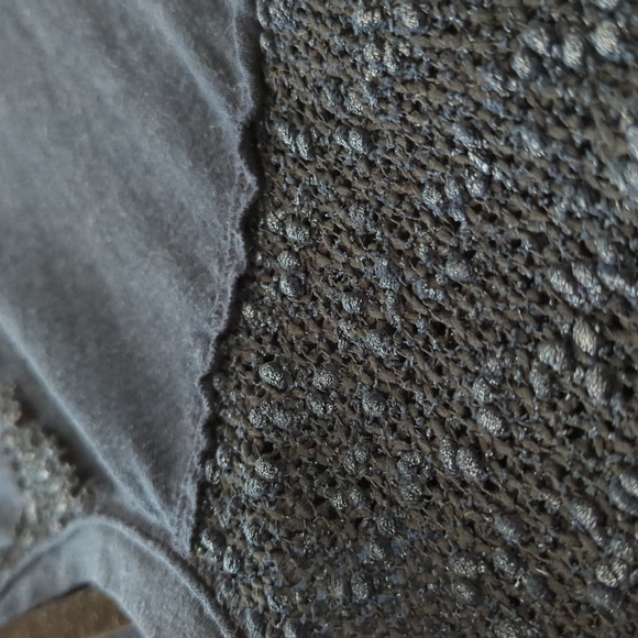 Abercrombie and Fitch long sleeve navy top - Picture 3 of 3